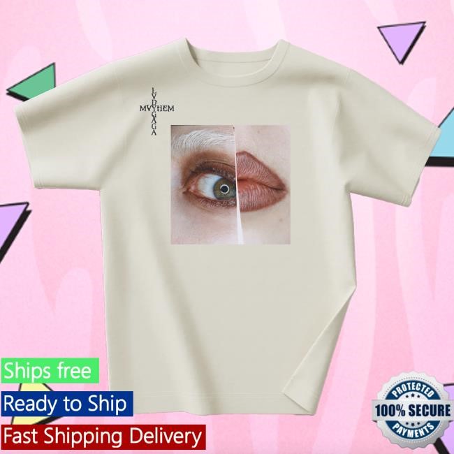 Official Lady Gaga Merch Store Lady Gaga Close Up Photo New Shirt Ladygaga