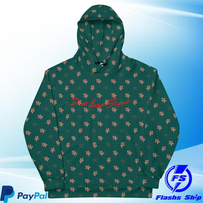 Official Itsjusta6 Merch Store Shop Itsjusta6 Gingerbread Man Hoodie (Red)