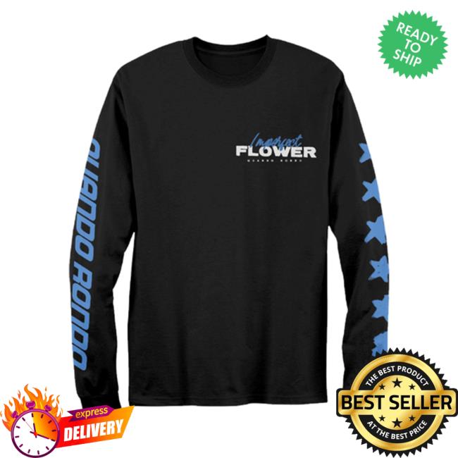 Official Quando Rondo Imperfect Flower Paint Longsleeve