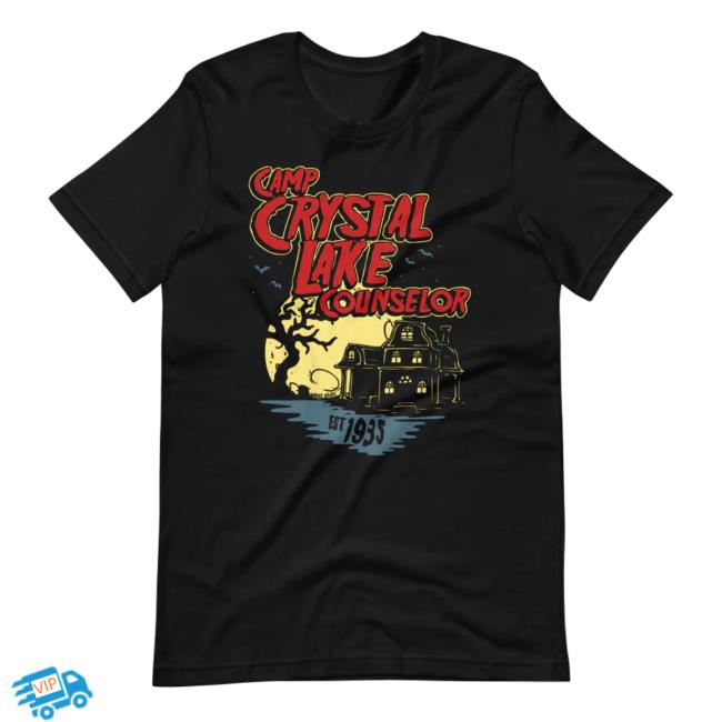 Official Murder Apparel Clothing Store Shop Merch Camp Crystal Lake Counselor Tee Shirt