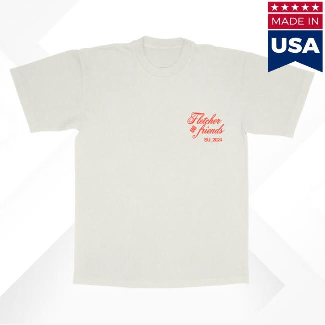 Official Fletcher Merch Store Ivory 2024 Fletcher & Friends Attractive Shirt Fletcher Clothing Shop
