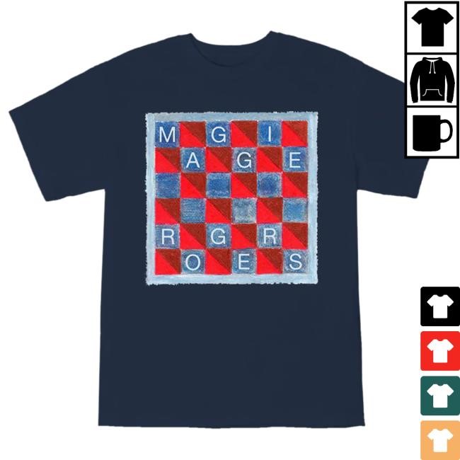 Maggie Rogers Merch Checkmate Short Sleeve Shirt Maggie Rogers Shop Maggie Rogers Merch Checkmate New Tee Maggie Rogers Shop