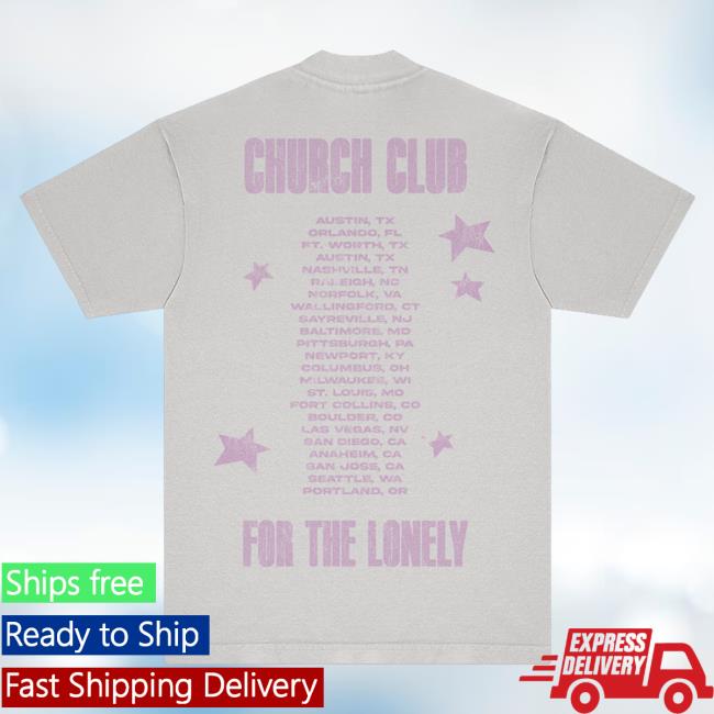 Nessa Barrett Official Merch Store Church Club Tour New Tee Nessa Barrett Official Merch Store Church Club Tour Sweatshirt