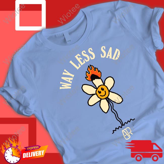 Ajr Merch Way Less Sad Tee Ajrbrothers