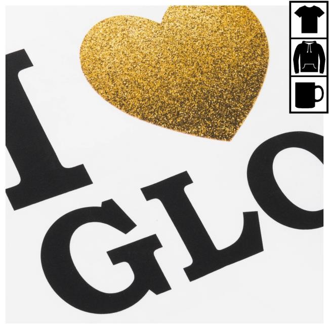 Official GloRilla Merch Store Glorious Tour I <3 Glo Tshirt
