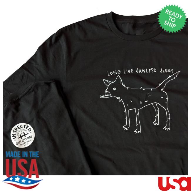 Official Grit City Magazine Jawless Jerry T-Shirts