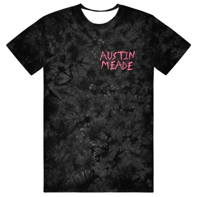 Austin Meade Abstract Art Of An Unstable Mind Black Tie Dye New Shirt