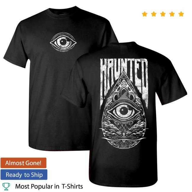 Send It Society Merch Haunted Homies The Eyes Logo T-Shirt
