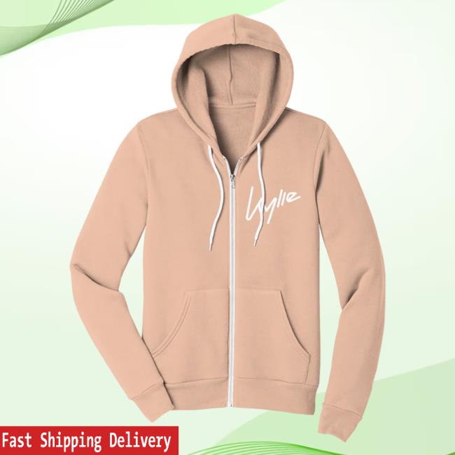Official Kylie Tension Merch Logo Zip Up Pullover Hoodie