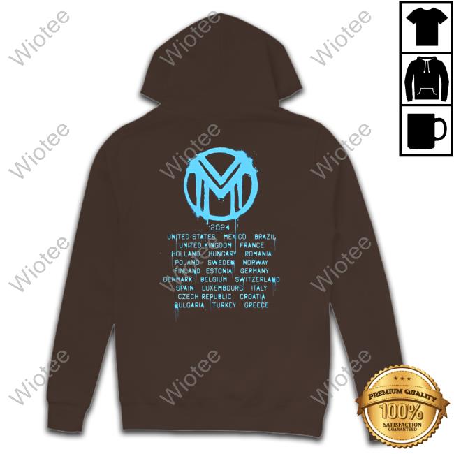 Bruce Dickinson Store Merch The Mandrake Project 2024 Tour Medallion T-Shirt Official The Mandrake Project 2024 Tour Medallion Top Shirt