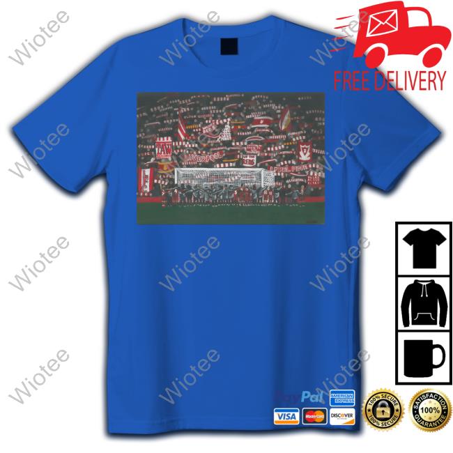 The Anfield Wrap Football Miracles Kop End After Barcelona Shirt Football Miracles Kop End After Barcelona Tee