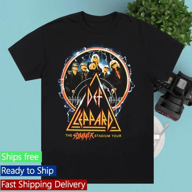 The Summer Stadium Tour 2024 Tee Def Leppard Official Store