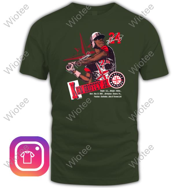 Official Ken Griffey Jr Long Sleeve T-Shirt