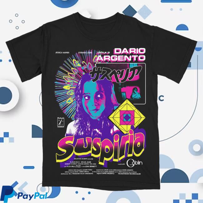 Official Studiohouse Designs Merch Store Suspiria Peacock Shirt New Studiohouse Designs Apparel Clothing Shop StudiohouseDesigns