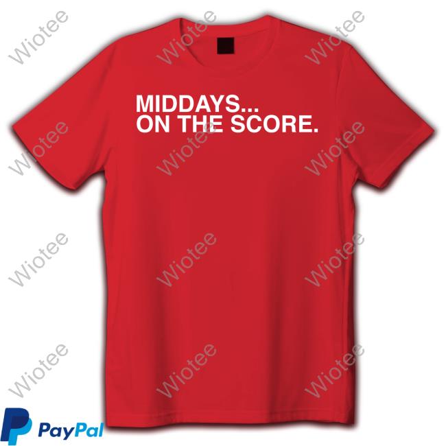 Shane Riordan Middays On The Score Hoodie