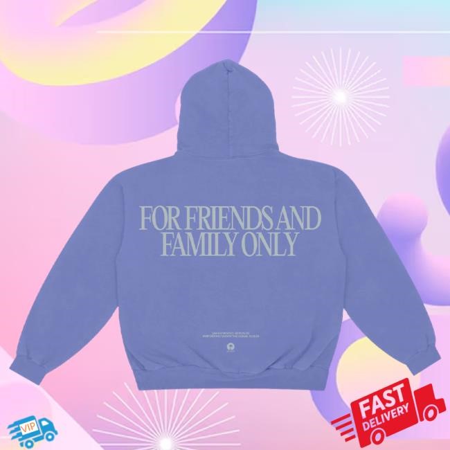 Official Shawn Mendes Merch Friends & Family Hoody: Berlin