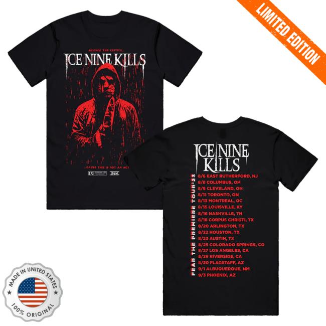 Official Ink Merch Store Ice Nine Kills Silence The Critics T Shirt