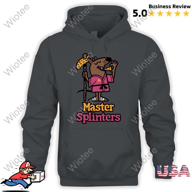 Master Splinters Pizza T Shirt Master Splinters Pizza T Shirts