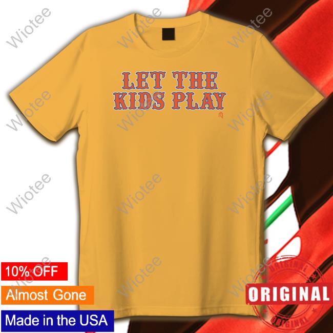 Athlete Logos Merch Let The Kids Play Shirt Athletelogos Let The Kids Play T Shirt