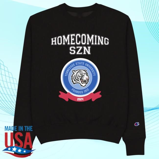 Official Interscope Homecoming Szn Tennessee State University Crew Neck Official Interscope Homecoming Szn Tennessee State University Crewneck