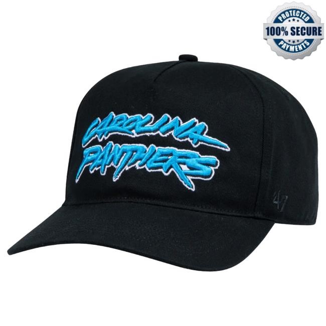 Official Golf Wang Merch Tyler The Creator Panthers Snapback Hat Black by Golf Wang x NFL