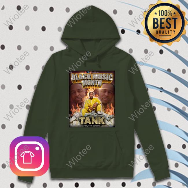 Tank Black Music Month R&B Money T-Shirt Official Tank Black Music Month R&B Money Tiny Desk Concert Shirt