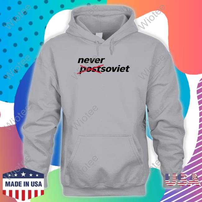 Never Soviet Long Sleeve T Shirt Gabrielius Landsbergis Wearing Never Soviet Shirt