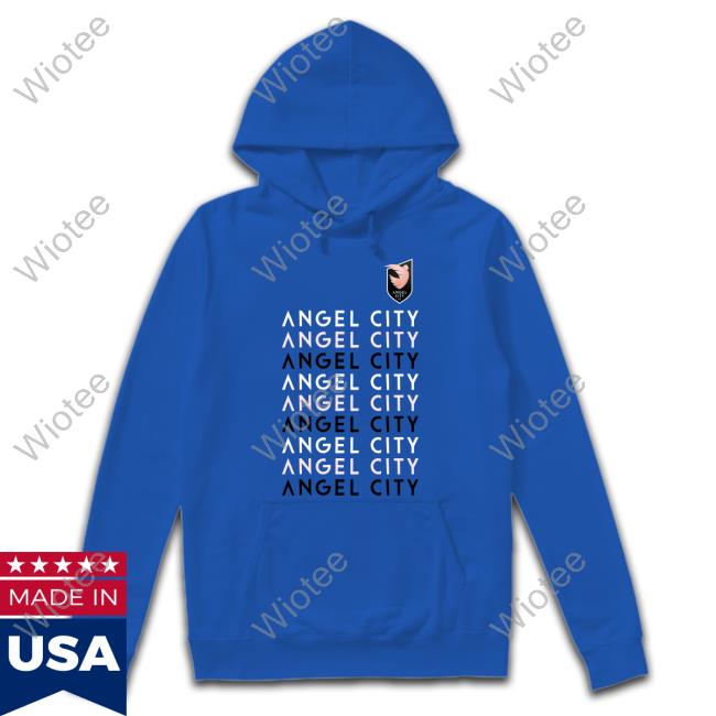 ACFC X Mitchell And Ness Wordmark Triblend Sweatshirt Official Angel City FC ACFC X Mitchell And Ness Wordmark Triblend Tee