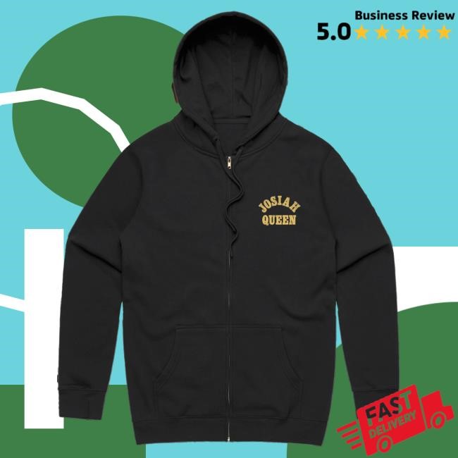 Official Josiah Queen Watch Your Mouth Zip Hoodie Official Josiah Queen Watch Your Mouth Zip Hooded Sweatshirt
