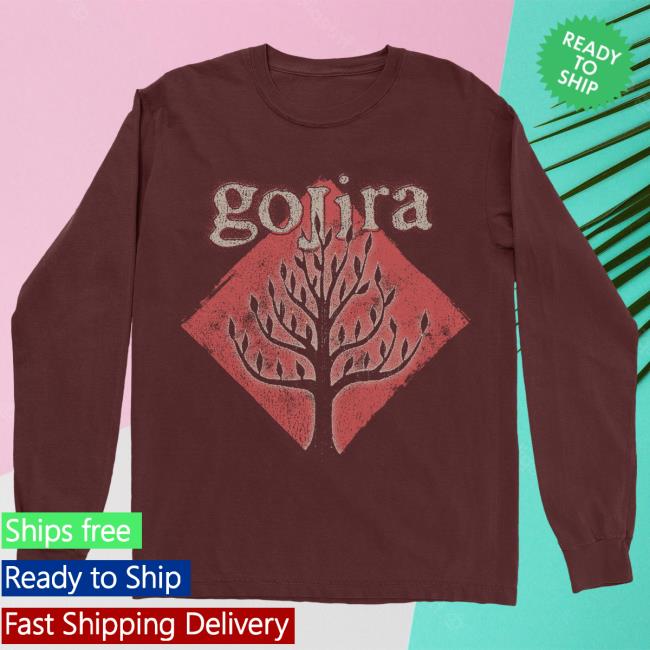 Gojira The Link Single Tree New Long Sleeve Tee