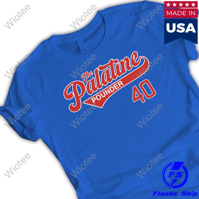 The Palatine Pounder 40 Shirt Blue The Palatine Pounder 40 Shirt