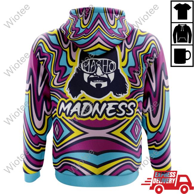 Official Anime Ape Clothing The Cream of the Crop Trippy Randy Savage Pop Culture Hoodies Animeape