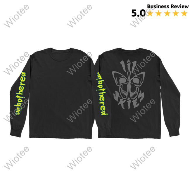 Official Lil Skies Clothing Store Shop Unbothered Sweatshirt Lilskies Merch
