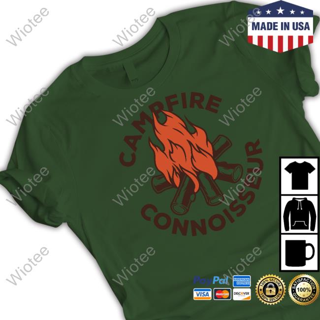 Official Great Lakes Proud Campfire Connoisseur Tee Campfire Connoisseur Shirts
