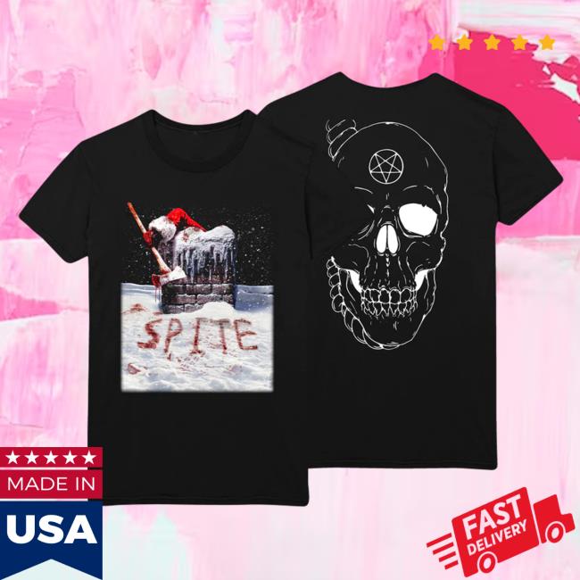 Official Spitecult Santa Axe T Shirts Spitecult Merch Santa Axe T-Shirt