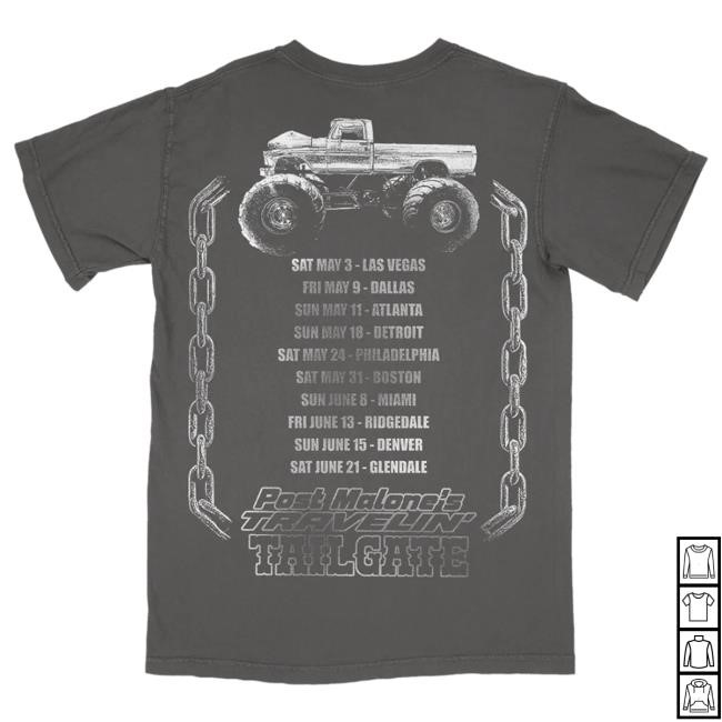 Official Post Malone Store Tailgate Hot Shirt PostMalone Official Post Malone Merch Store Tailgate Tshirt PostMalone