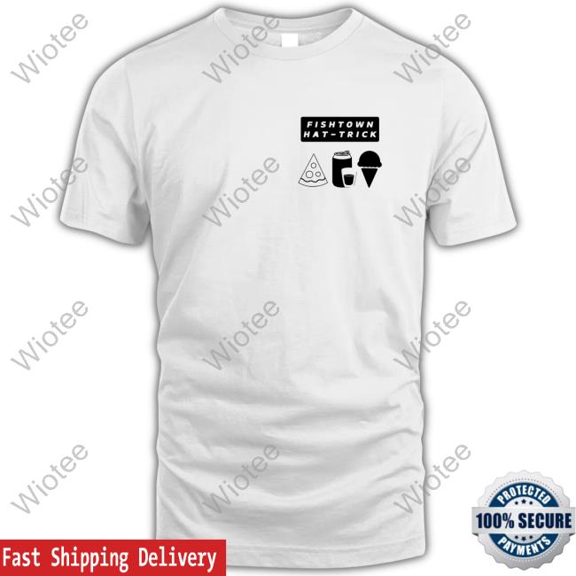 Wilt Hands Fishtown Hat-Trick Shirt 2024 Official Fishtown Hat-Trick Tshirt