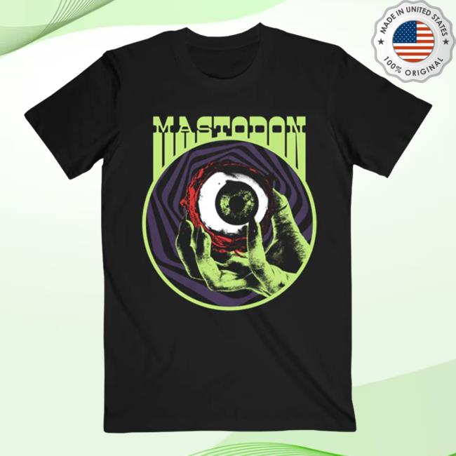 Official Mastodon Merch Witch Eye Tee Shirt