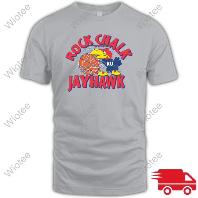 Official Kansas Jayhawks Homefield Vintage Rock Chalk T-Shirt
