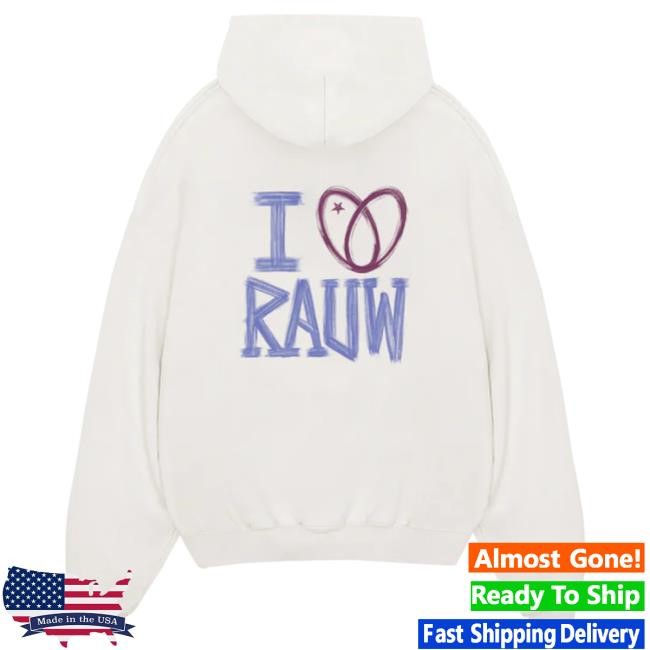 Official Rauw Alejandro Merch Store Shop I <3 Rauw Top Shirt Black