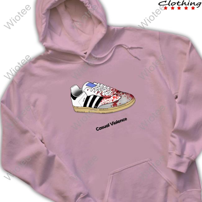 Casual Violence T-Shirt Conservative Military Image Casual Violence Long Sleeve T-Shirt