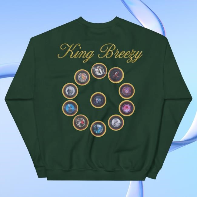 Chris Brown "20 Years Of Chris Brown" By Erica Krissy Unisex Sweatshirt Official Chris Brown Merch Store Chris Brown "20 Years Of Chris Brown" By Erica Krissy Unisex Sweater