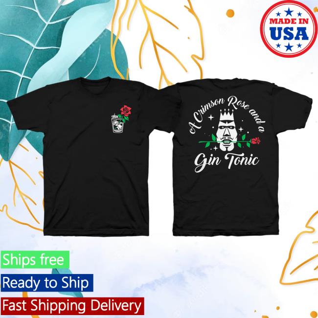 Katamari Damacy A Crimson Rose And A Gin Tonic Tee Shirt