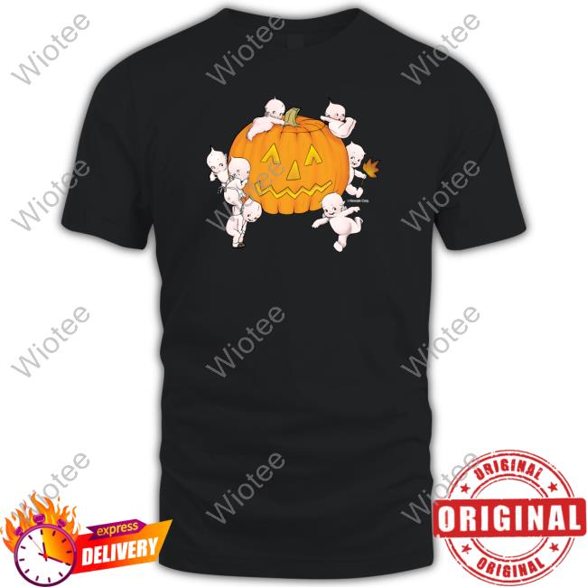 Official Halloween Kewpie Kewplwe Crop Shirt Official Just Peachy Halloween Kewpie Kewplwe Crop Tee