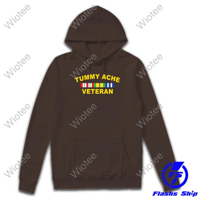 Official Shitheadsteve Merch Tummy Ache Veteran Shirt Official Shitheadsteve Tummy Ache Veteran T-Shirt