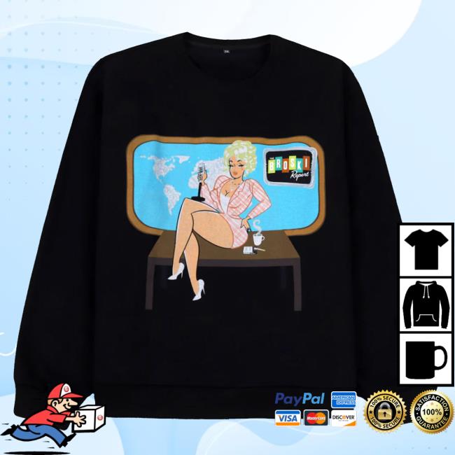 Broski News Watching Sweatshirts