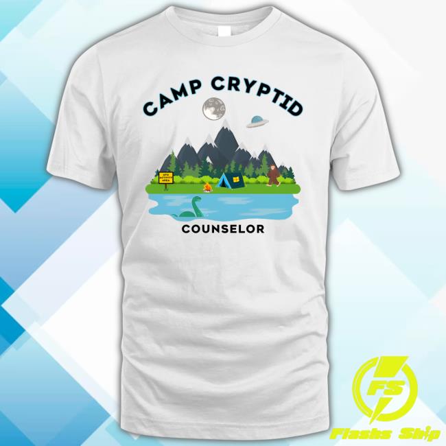 Official Camp Cryptid Counselor Tee Erica Fett Camp Cryptid Counselor Long Sleeve T Shirt