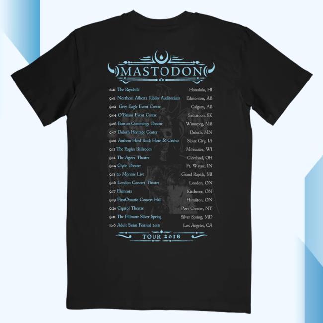 Official Mastodon Rocks Merch Store Mastodon Emperor Of Sand 2018 Itin T-Shirt Mastodonrocks Official Mastodon Rocks Merch Store Mastodon Emperor Of Sand 2018 Itin T Shirt Mastodonrocks