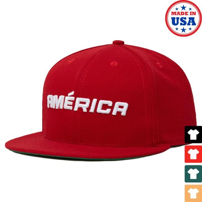 América Hat Red | Willy Chavarria Official América Cap Red | Willy Chavarria Official