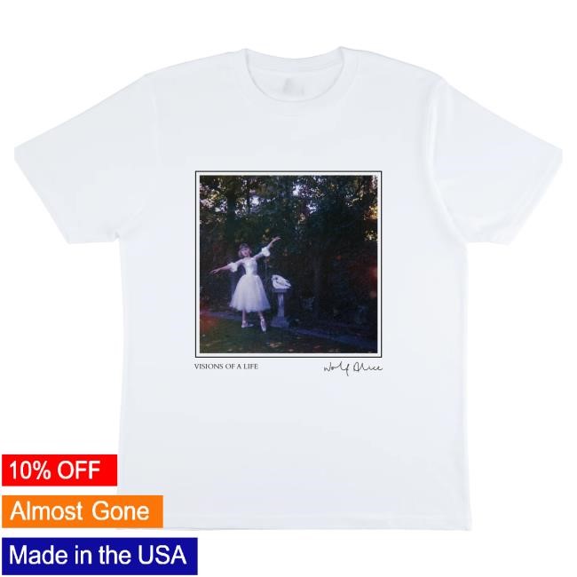 Official Wolf Alice Store Visions Of A Life Album Top Shirt WolfAlice